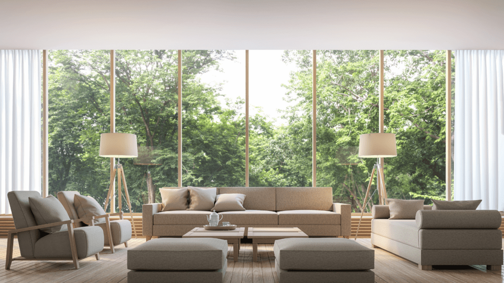 Organic Modern Living Rooms