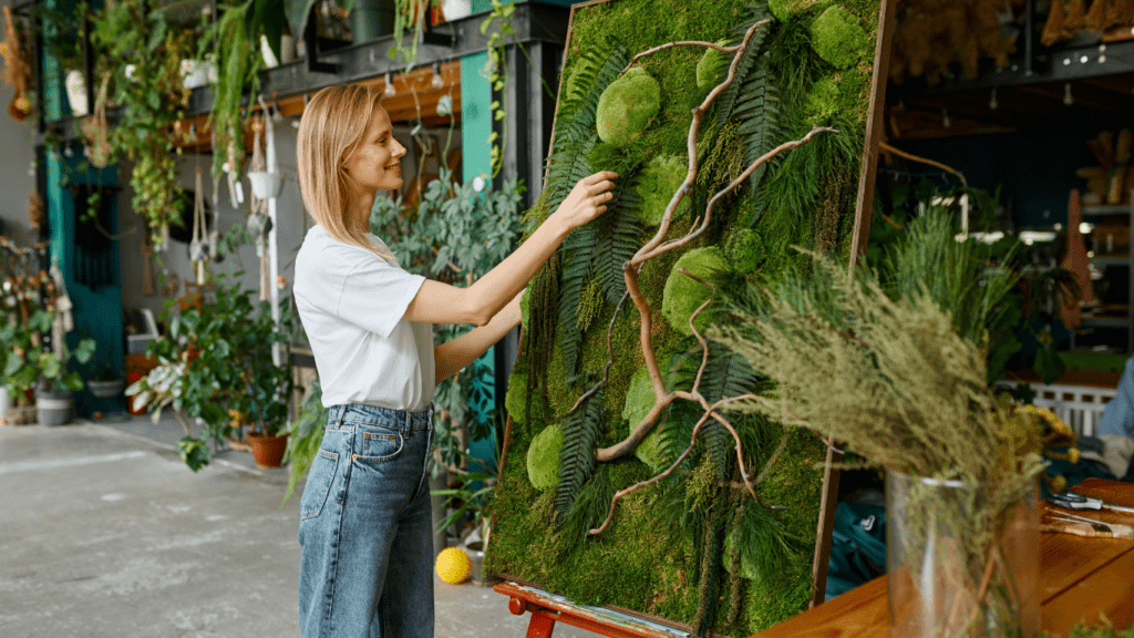 Living Moss Wall Art