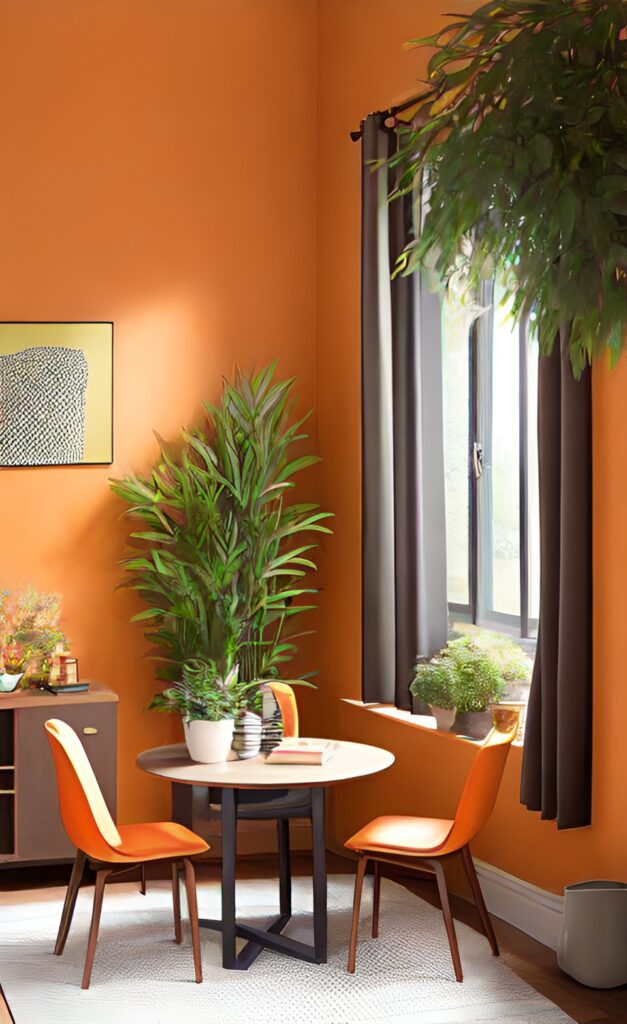 Curtains for Orange Walls