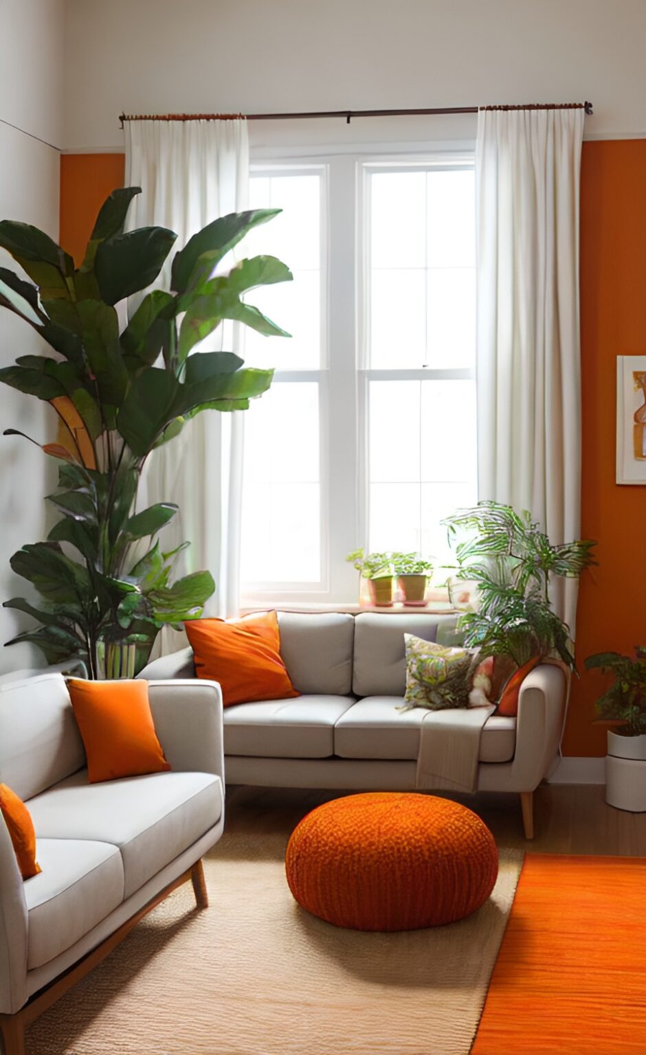Curtains for Orange Walls: 17 Beautiful Curtain Color Ideas - Design ...
