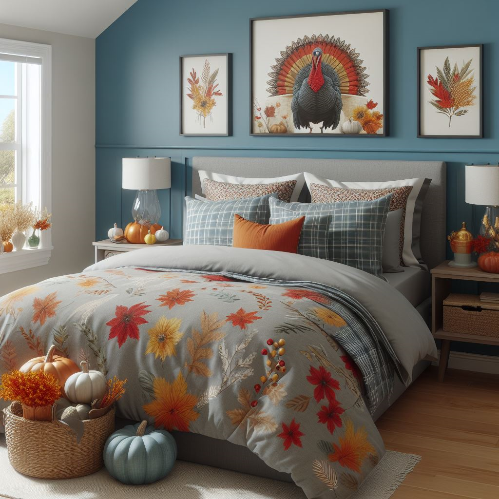 What Color Comforter goes with Blue Walls: Seasonal Comforter