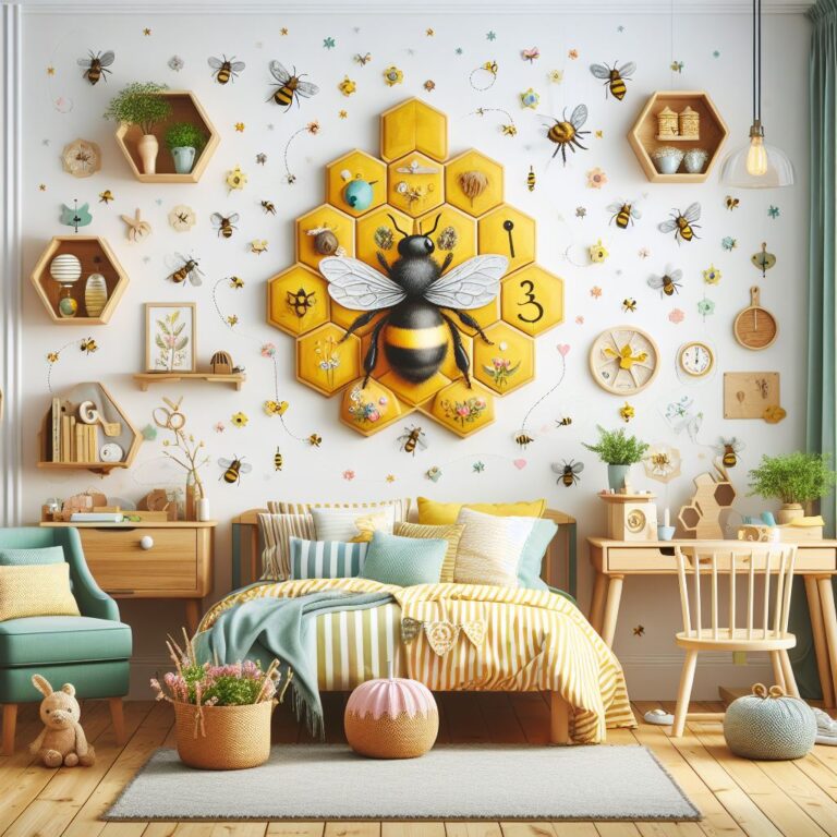 Beehive Wall Decor Ideas for Kids’ Rooms: Buzzing With Creativity—Engaging Ways To Spruce Your Little One’s Space!