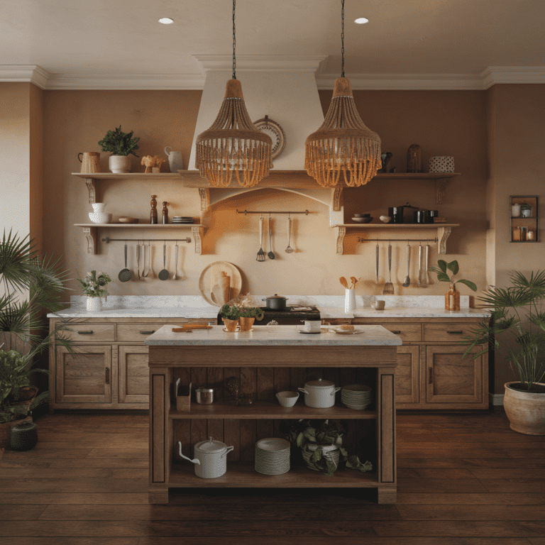 10 Boho Kitchen Inspirations To Transform Your Cooking Space